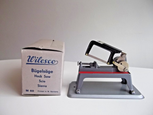 Neue wilesco bügelsäge - ",